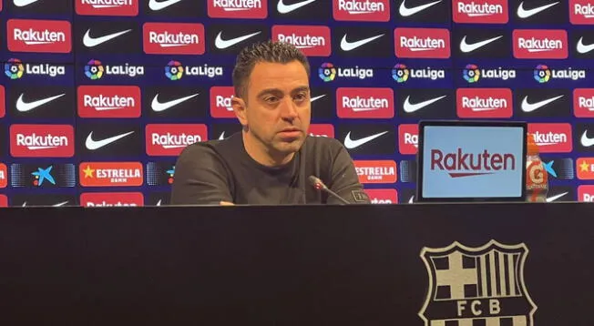 Xavi Hernández habló luego del partido ante Sevilla.