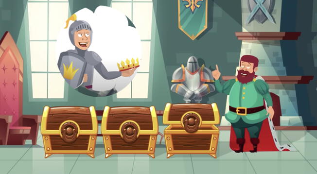 Ayuda a que el rey encuentre su corona. Ayuda a que el rey encuentre su corona.