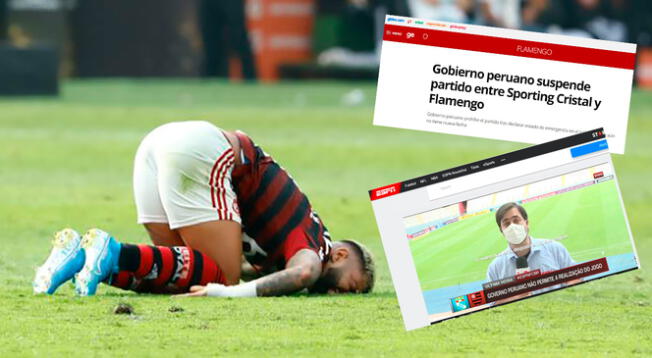 Prensa brasileña tomó postura ante suspensión del Sporting Cristal vs. Flamengo