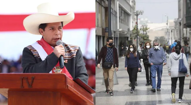 Pedro Castillo informa que deja sin efecto toque de queda en Lima y Callao