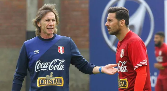 Ricardo Gareca tuvo algunas palabras sobre Claudio Pizarro