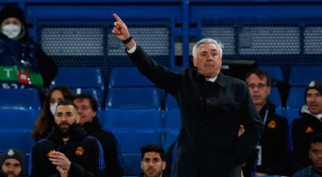 Carlo Ancelotti se mostró feliz por el triunfo ante Chelsea