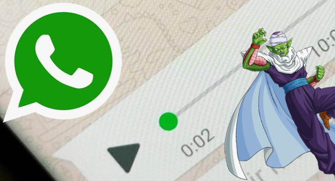 Descubre como enviar audios con la voz de Piccolo en WhatsApp.