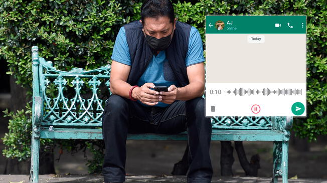 WhatsApp presenta mejorías al momento de enviar mensajes de voz.