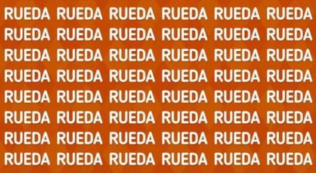 ¿Logras ubicar la palabras 'PUEDA'? solo 1 de cada 10 logró resolver el acertijo EXTREMO