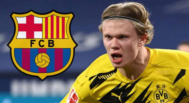 Erling Haaland tiene contrato con el Borussia Dortmund en junio del 2024.