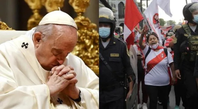 Revisa el sentido mensaje del Papa Francisco para el pueblo peruano.