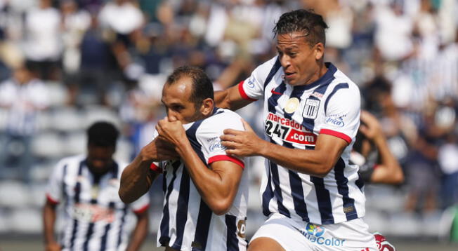Hernán Barcos anotó el gol del triunfo para Alianza Lima