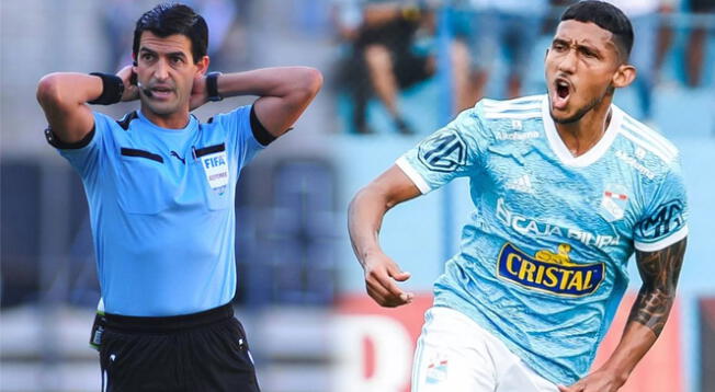 Christofer Gonzáles arremetió contra el árbitro uruguayo