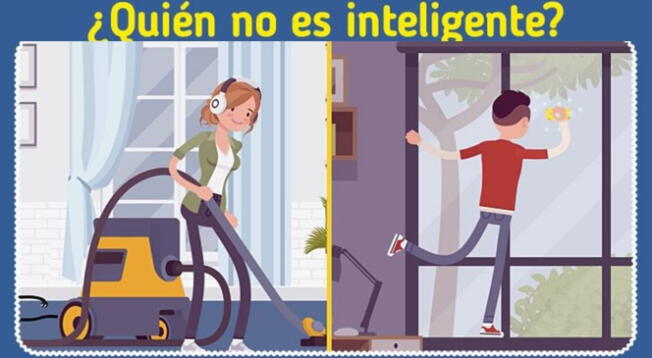 ¿Quién es menos inteligente? Solo tienes 10 segundos para resolver este acertijo