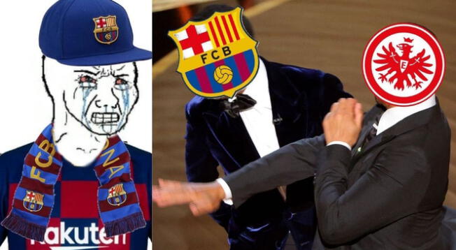 ¡Lo sufren! Barcelona es víctima de memes tras ser eliminador de la Europa League