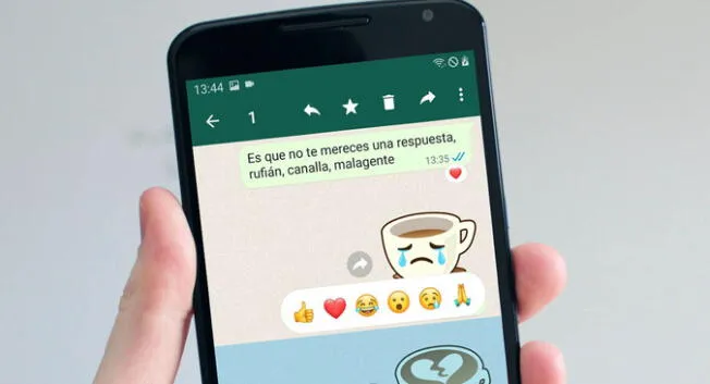 Conoce cuáles son los pasos que tienes que seguir para poder reaccionar a los mensajes de WhastApp.