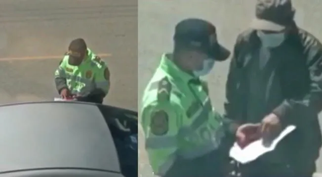Huancayo Policía es detenido por recibir coima de 6 soles