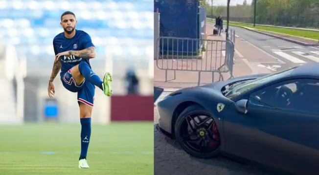 Jugador del PSG llega tarde al entrenamiento en su Ferrari y su video se volvió viral