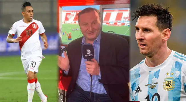 Gustavo Cherquis aseguró que Cueva es el Messi de la Selección Peruana