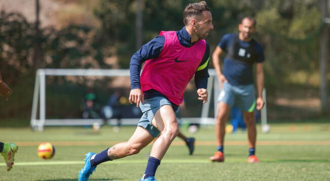 Pablo Lavandeira jugó su cuarto partido como titular en Alianza Lima.