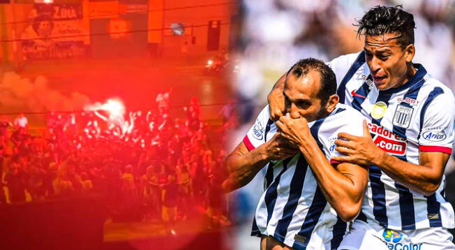 Alianza Lima y el banderazo realizado por los hinchas blanquiazules