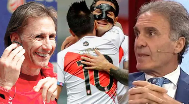 Ricardo Gareca dio cátedra en ESPN al explicar la importancia de Lapadula y Cueva