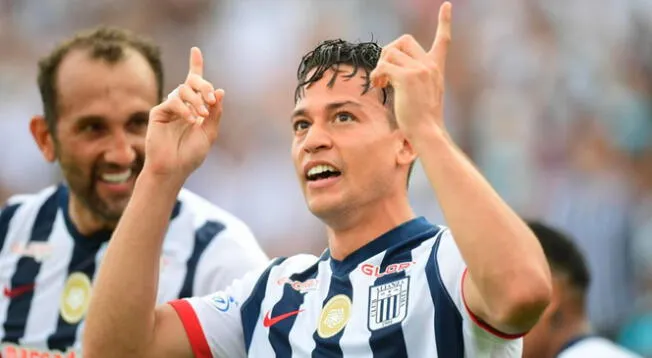 Cristian Benavente no ocultó su alegría por ganar el clásico con Alianza Lima