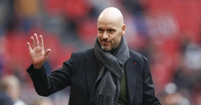 Erik ten Hag listo para dejar el Ajax para firmar por el Manchester United.