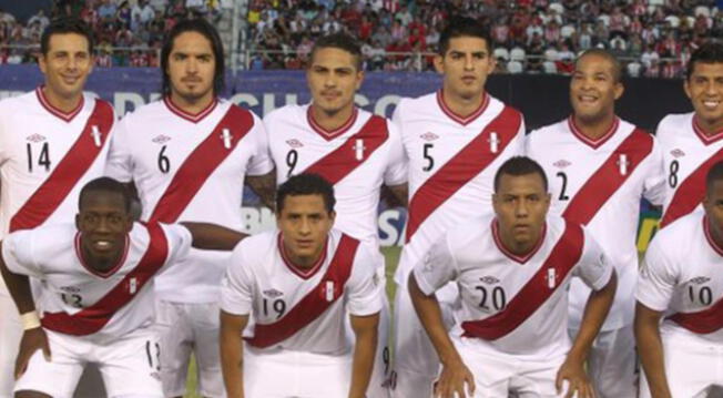 Juan Manuel Vargas en la Selección Peruana.