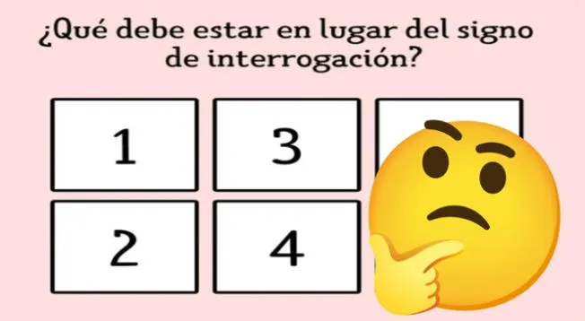 Acertijo visual: adivina la letra que debe ir en lugar del signo de interrogación