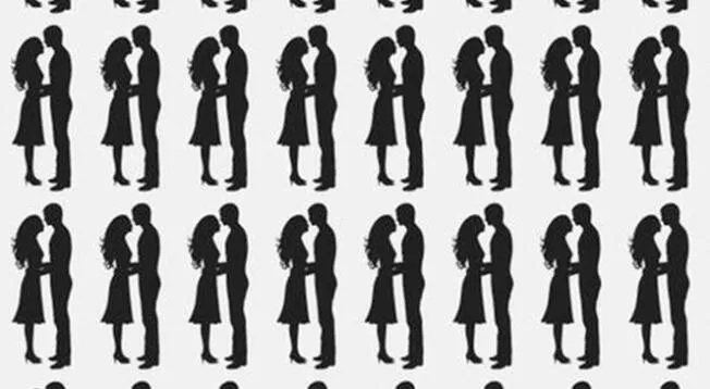 Reto visual: ¿Qué pareja es diferente? Solo el 7% de personas dio con el misterio