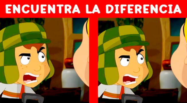 ¿Lograrás ver la única diferencia del Chavo del 8 en tiempo récord?