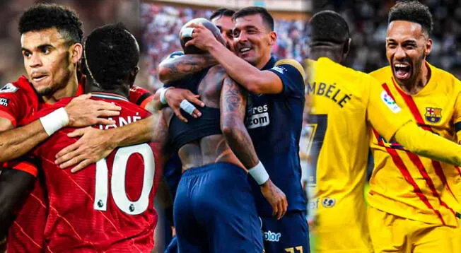 Barcelona, Liverpool y Alianza Lima se impusieron a sus clásicos rivales