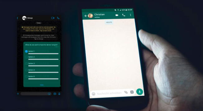 Encuestas en WhatsApp: ¿Cómo lucen y cómo se compartirán con mis contactos?