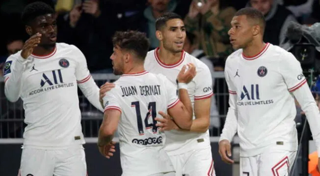 PSG pasó por encima a Angers por la fecha 33 de la Ligue 1.