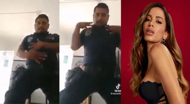 Video viral: policía es castigado al bailar "Envolver" de Anitta en Tiktok