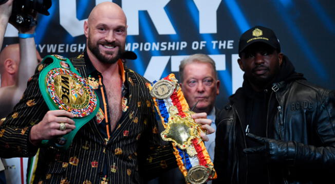 Tyson Fury vs. Dillian Whyte: día y hora para ver la pelea