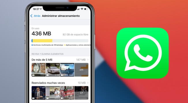 WhatsApp: Descubre cómo liberar espacio de almacenamiento en el Iphone