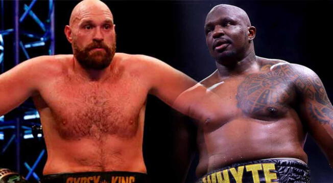 Tyson Fury vs. Dillion Whyte pelea de boxeo del CMB