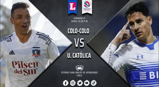 Colo-Colo vs. U. Católica protagonizarán el clásico chileno