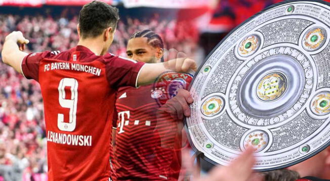 Bayern Múnich nuevo campeón de la Bundesliga 2021/22