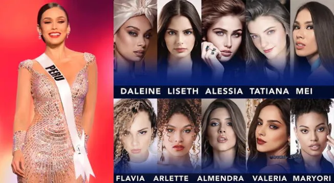 Conoce todo sobre las finalistas del Miss Perú 2022.