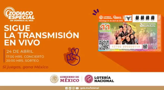 Revisa en esta nota los número ganadores de la Lotería Nacional de México