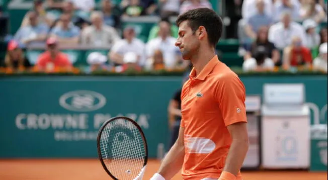 Novak Djokovic no la pasa bien en el tenis.