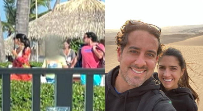 Óscar del Portal: Se revelan imágenes del conductor en Punta Cana con su familia