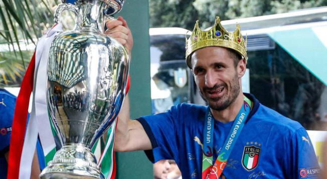 Giorgio Chiellini le dice adiós a la Selección de Italia
