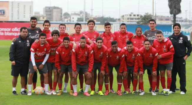 La Selección Peruana Sub 22 que participó en los Juegos Panamericanos de Toronto 2015.