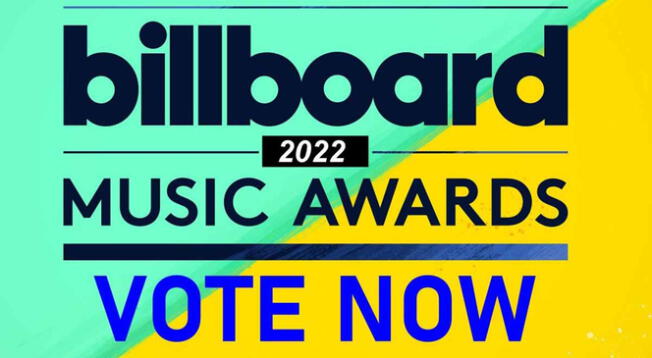 Conoce dónde votar por tu favorito en los Billboard 2022