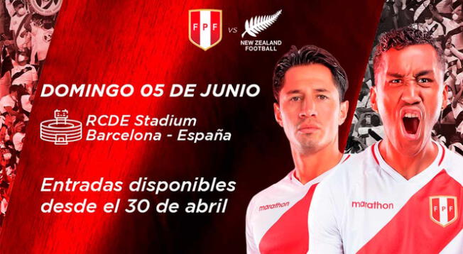 Selección Peruana se enfrentará a Nueva Zelanda previo al Repechaje