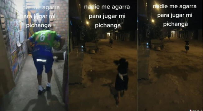 Hombre se escapa de casa para ir a una 'pichanga' y reacción de su hija es viral - VIDEO