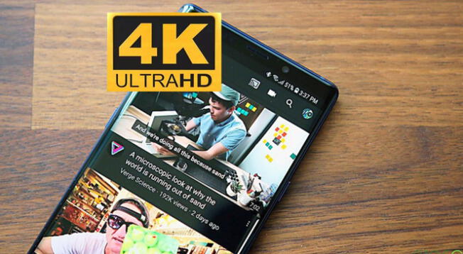 Tecnología: Descubre si tu celular Android reproduce contenido en 4K