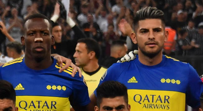 Carlos Zambrano y Luis Advíncula alinearon en once titular de Boca en los últimos dos partidos.