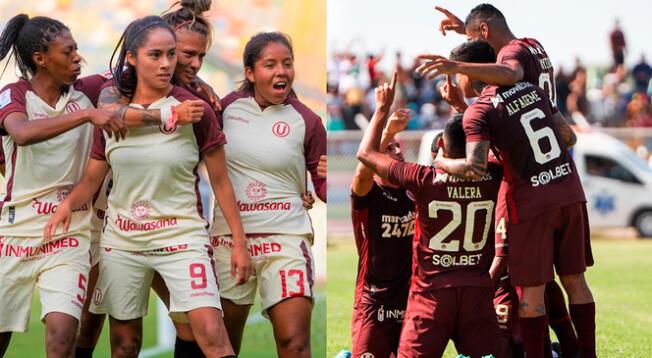 Universitario celebra por partida doble: ganó en fútbol masculino y femenino