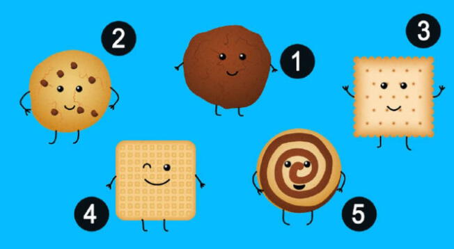 ¿Qué galleta te gusta más? Responde este test y conoce si eres una persona honesta